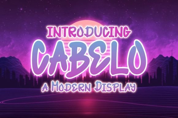 Cabelo: A Bold Font for Modern Design Needs