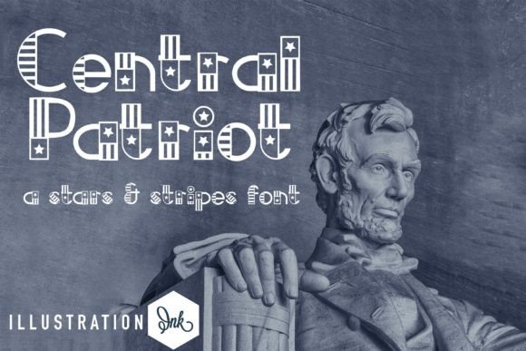 Central Patriot: A Whimsical Patriotic Font