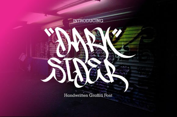 Dark Sider: A Bold, Urban Font for Modern Design