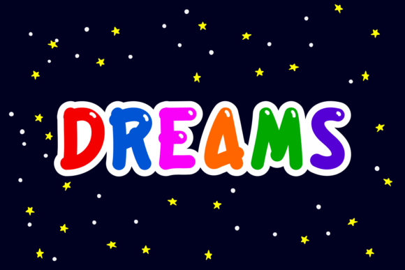 Discover the Magic of Dreams Font