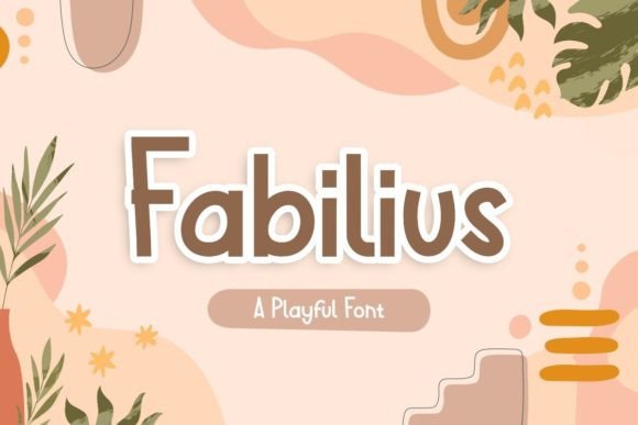 Fabilius: A Playful Font for Creative Expression