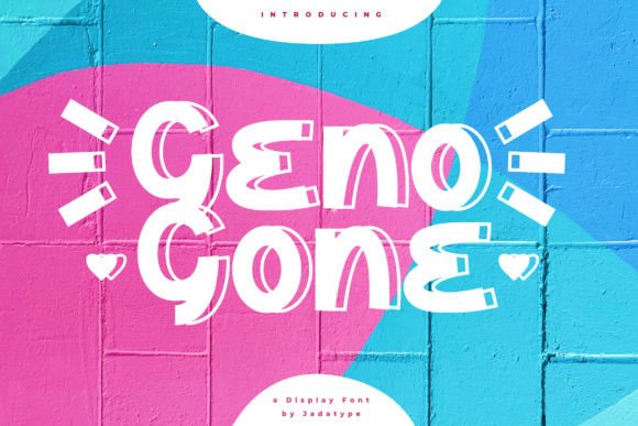 Geno Gone: A Playful Font for Creative Projects