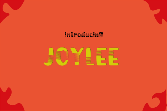 Joylee: A Quirky Font for Expressive Design