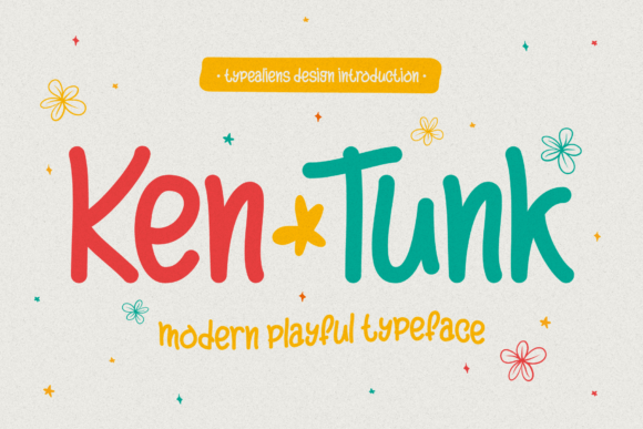 Ken Tunk: A Playful Font for Creative Expression