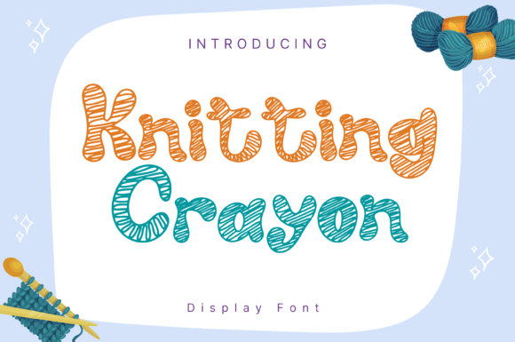 Knitting Crayon: A Whimsical Touch for Creative Projects