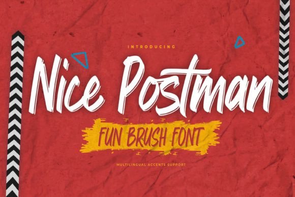 Nice Postman: A Brush-Style Font That Brings Creativity to Life