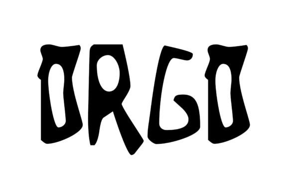 Orgo: A Quirky Display Font with Practical Potential
