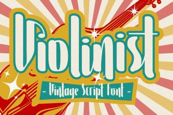 Violinist: A Vintage Script Font with Timeless Appeal